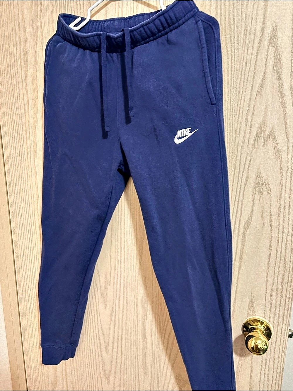 Nike Sportswear Club Fleece Jogger Pants Blue Small